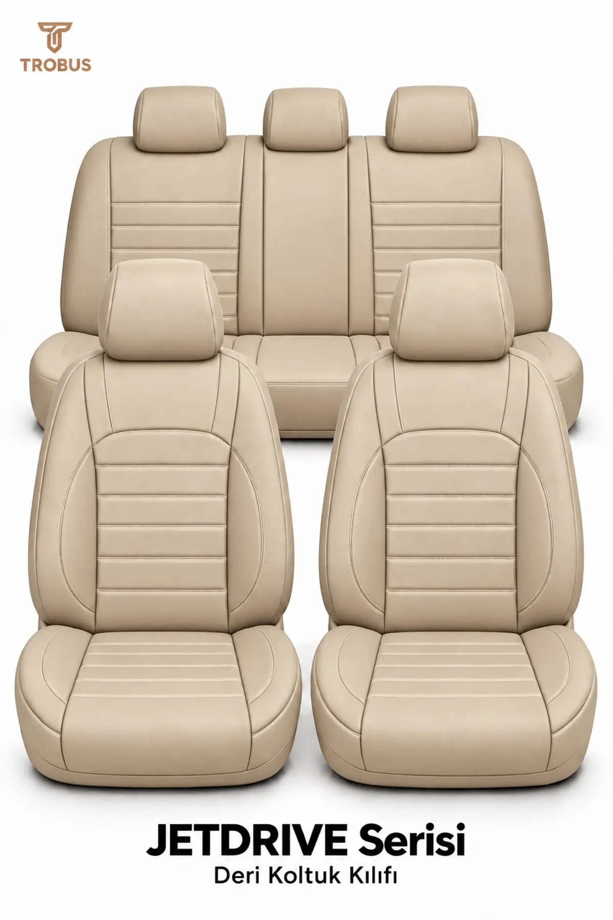 JetDrive Serisi Koltuk Kılıfı (Binek) Bej (1)
