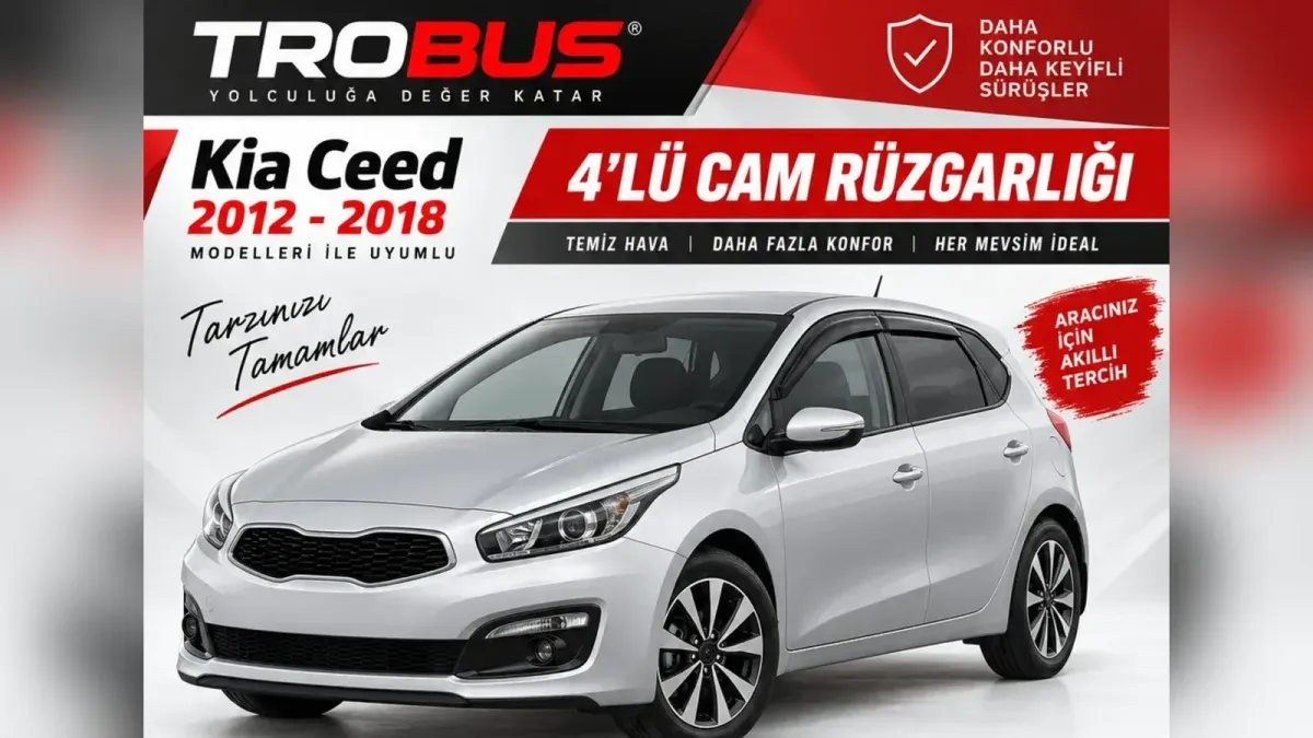 Kia Ceed Cam Rüzgarlığı ve Koltuk Kılıfı: HB ve SW Ayrımıyla Rehber