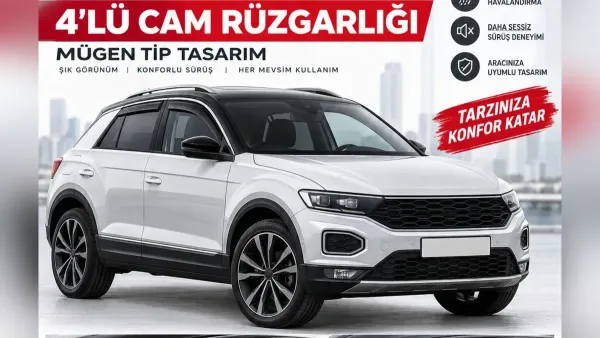 Volkswagen T-Roc Paspas ve Aksesuar: 2017-2025 ve 2026 Kasa