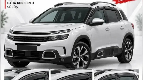 Citroen C5 Aircross Koltuk Kılıfı, Paspas ve Aksesuar: İlk Kasa ve Yeni Kasa