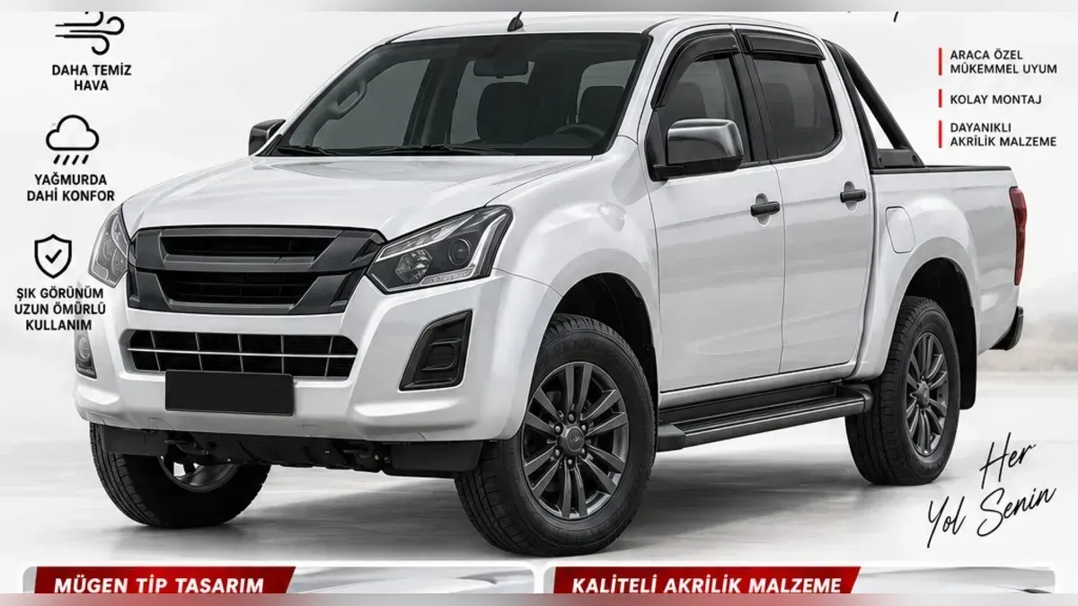 Isuzu D-Max Paspas ve Aksesuar: Kabin Tipi, Kaput ve Dodik