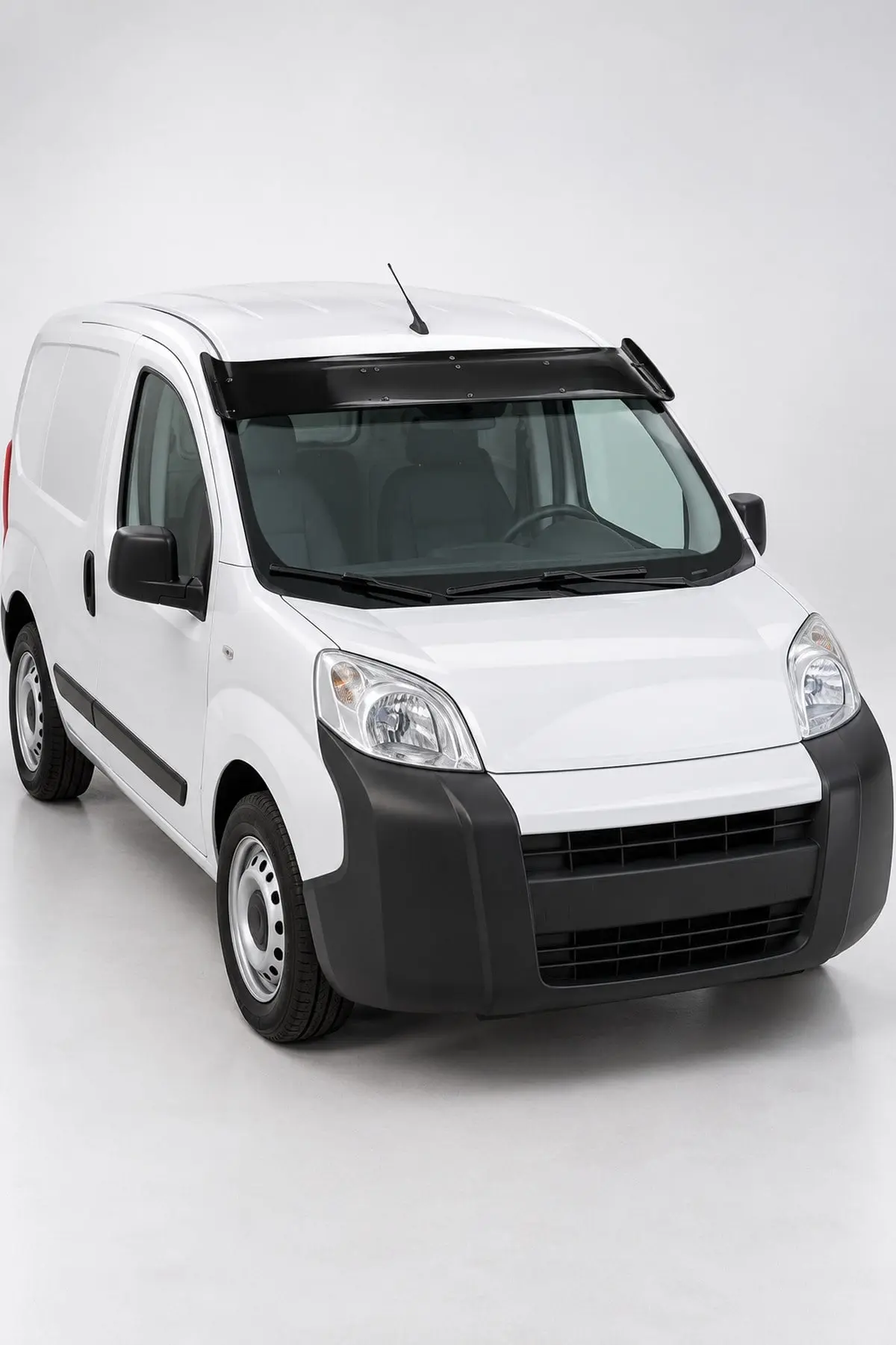 Citroen Nemo 2007-2016 Uyumlu Ön Cam Dış Güneşlik (Sunvisor) ABS Siyah (1)