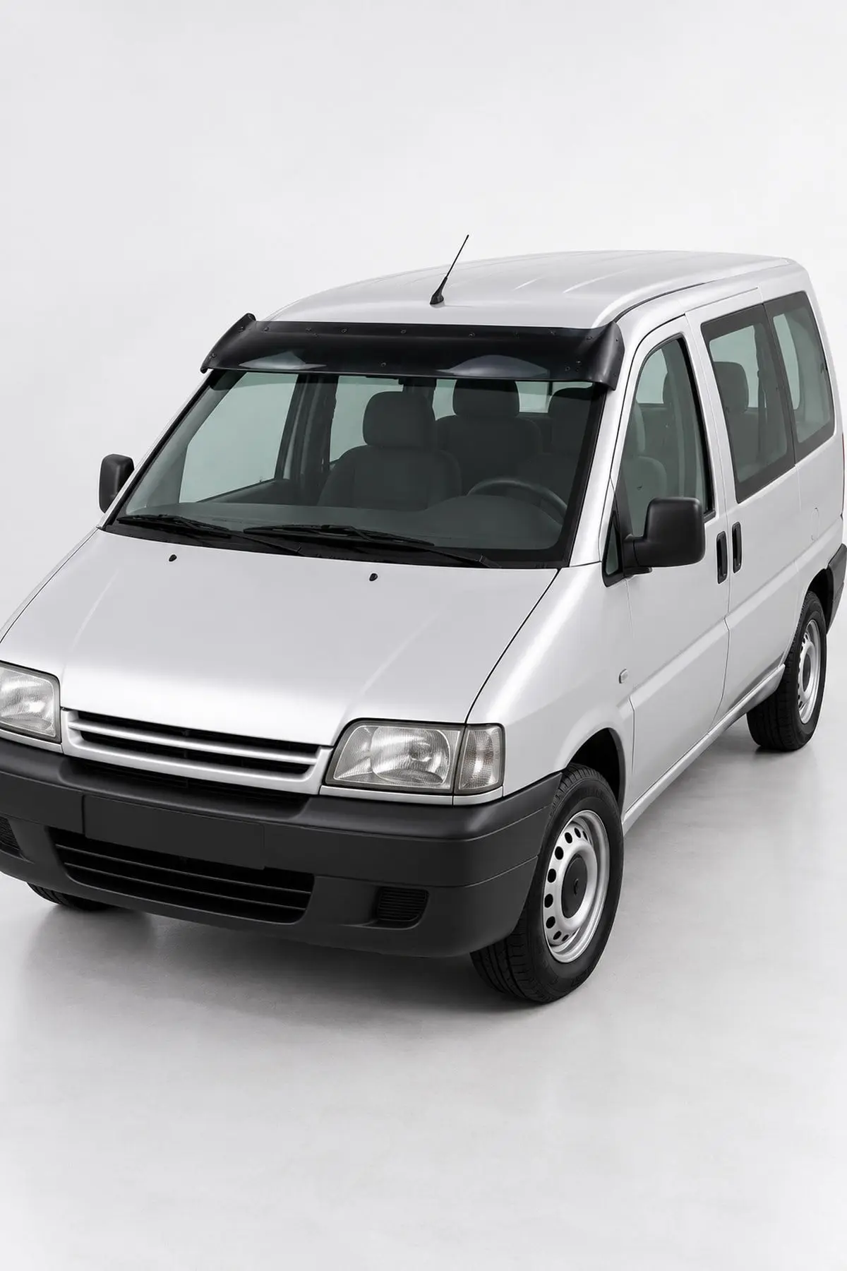 Fiat Scudo 1996-2006 Uyumlu Ön Cam Dış Güneşlik (Sunvisor) ABS Siyah (1)