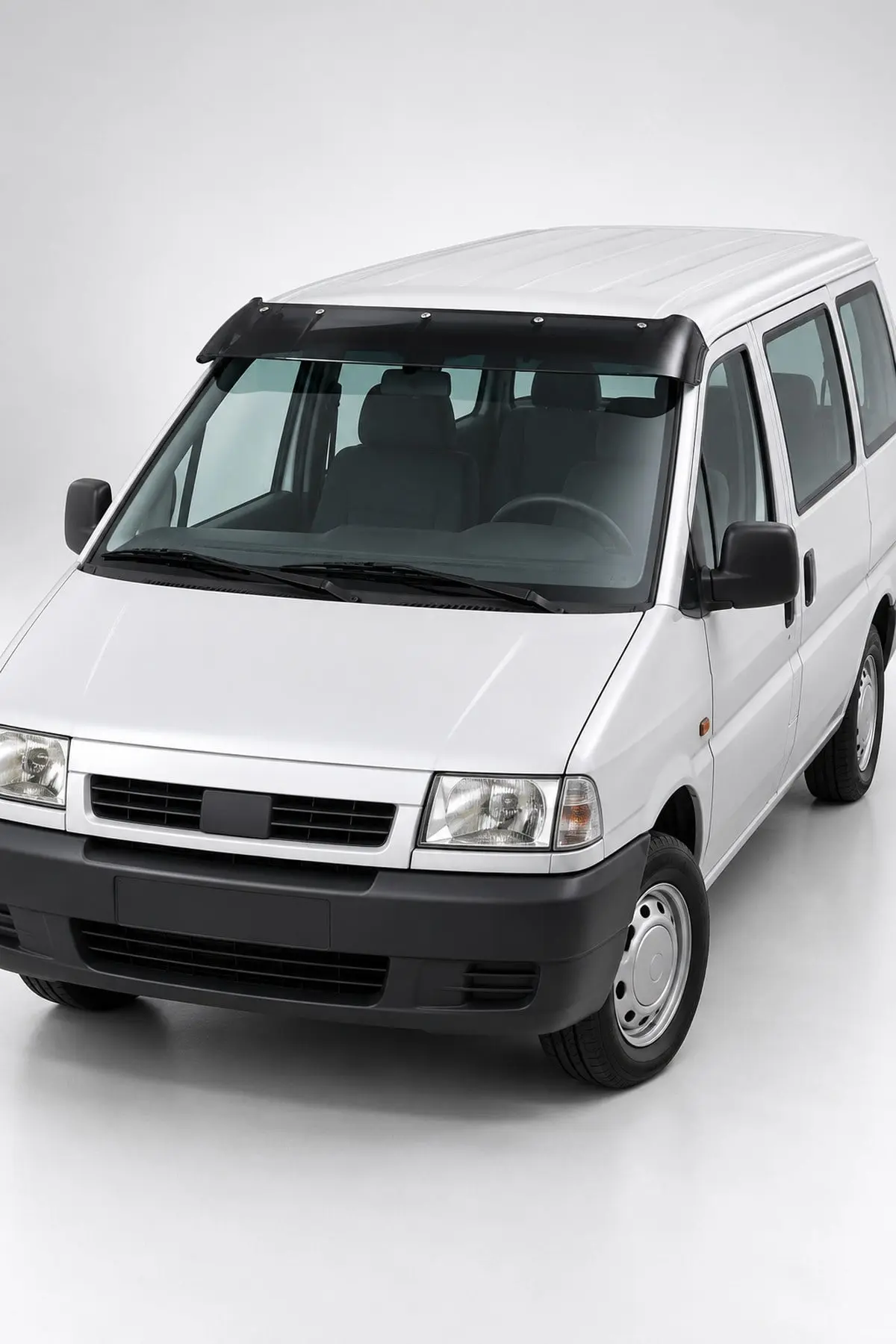 Peugeot Expert 1998-2003 Uyumlu Ön Cam Dış Güneşlik (Sunvisor) ABS Siyah (1)