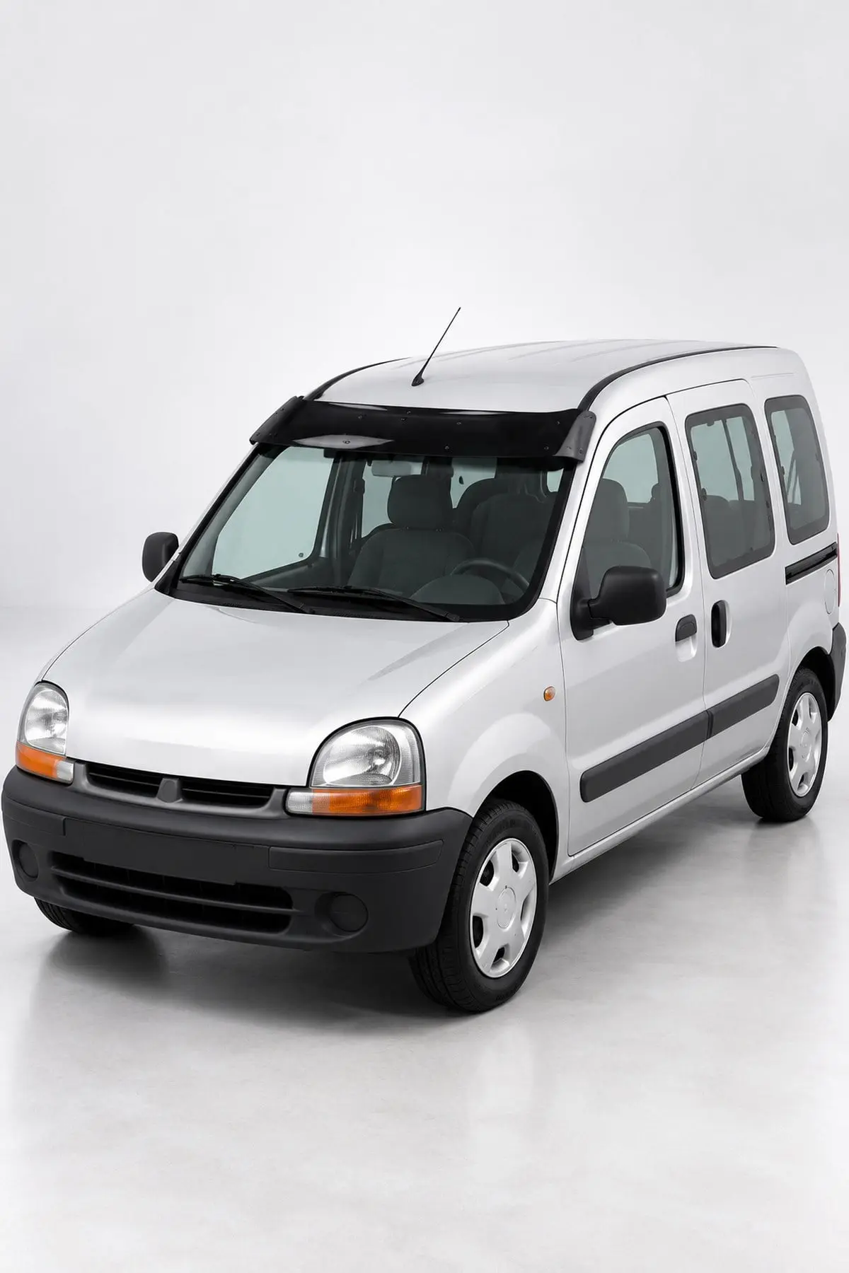 Renault Kangoo 1998-2003 Uyumlu Ön Cam Dış Güneşlik (Sunvisor) ABS Siyah (1)