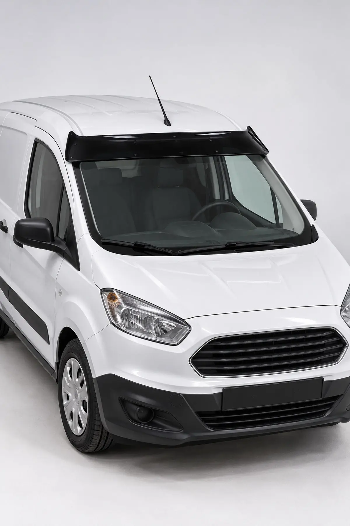 Ford Transit Courier 2014-2018 Uyumlu Ön Cam Dış Güneşlik (Sunvisor) ABS Siyah (1)