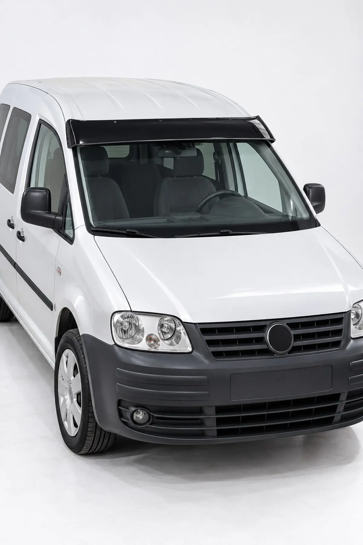 Volkswagen Caddy 2004-2010 Uyumlu Ön Cam Dış Güneşlik (Sunvisor) ABS Siyah (1)