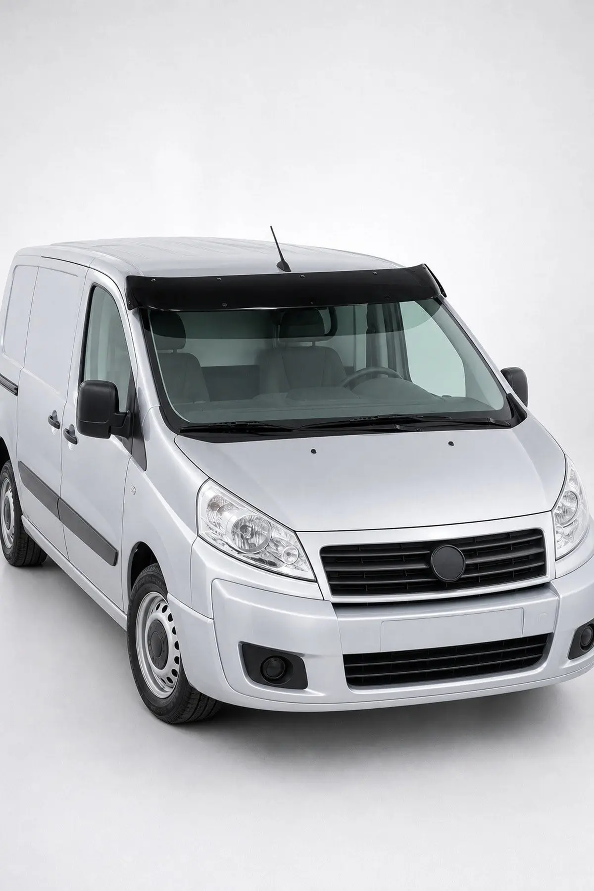 Citroen Jumpy 2007-2014 Uyumlu Ön Cam Dış Güneşlik (Sunvisor) ABS Siyah (1)