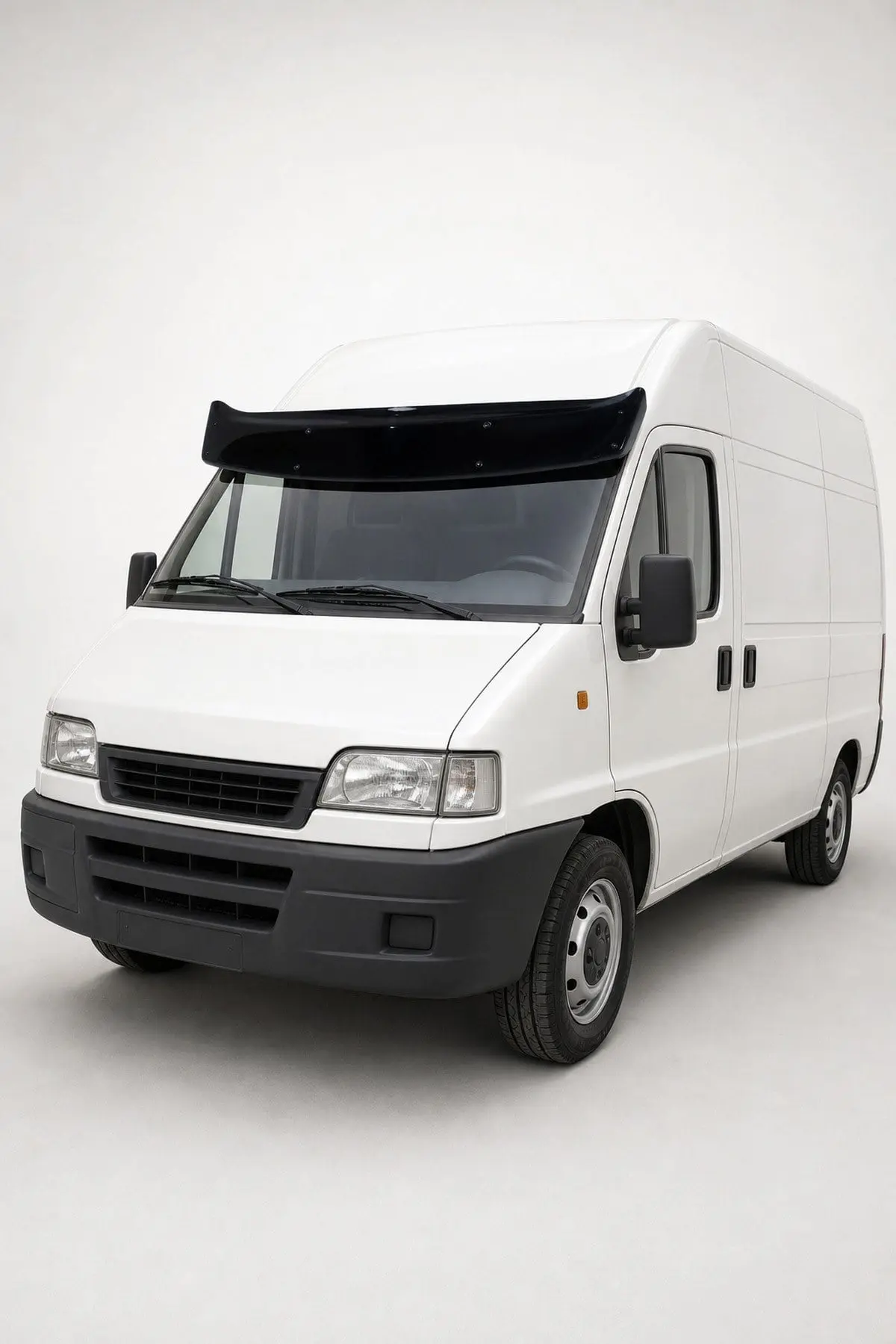 Citroen Relay 1994-2006 Uyumlu Ön Cam Dış Güneşlik (Sunvisor) ABS Siyah (1)