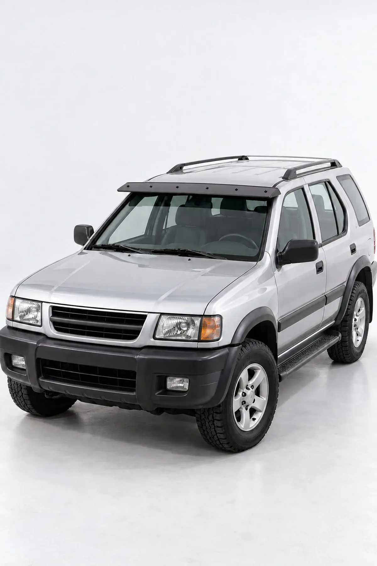 Opel Frontera 1998-2004 Uyumlu Ön Cam Dış Güneşlik (Sunvisor) ABS Siyah (1)