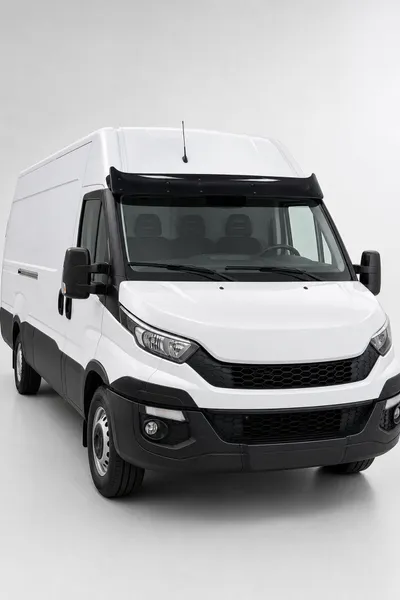 Iveco Daily 2019 ve Sonrası Uyumlu Ön Cam Dış Güneşlik (Sunvisor) ABS Siyah