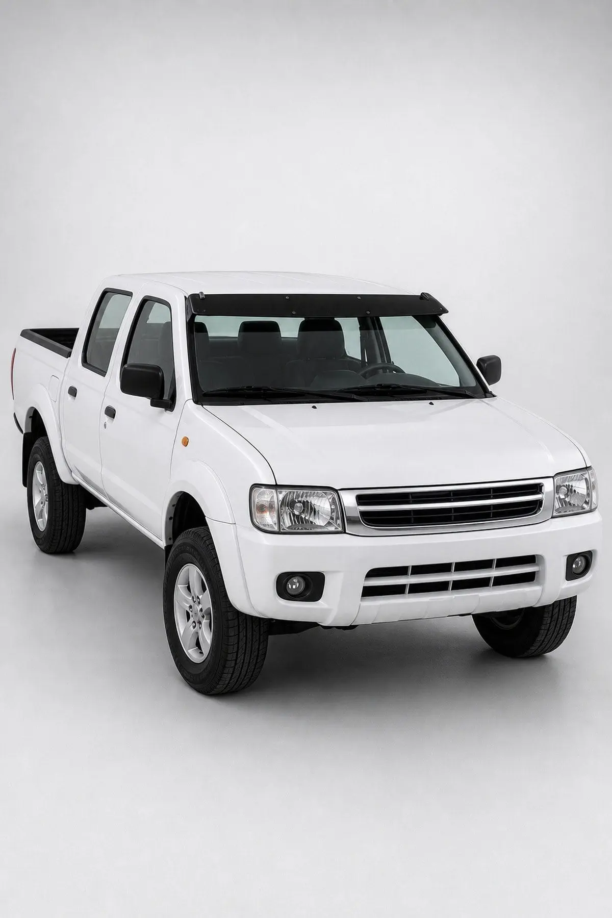 Nissan Skystar 2001-2012 Uyumlu Ön Cam Dış Güneşlik (Sunvisor) ABS Siyah (1)