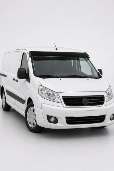 Peugeot Expert 2007-2016 Uyumlu Ön Cam Dış Güneşlik (Sunvisor) ABS Siyah