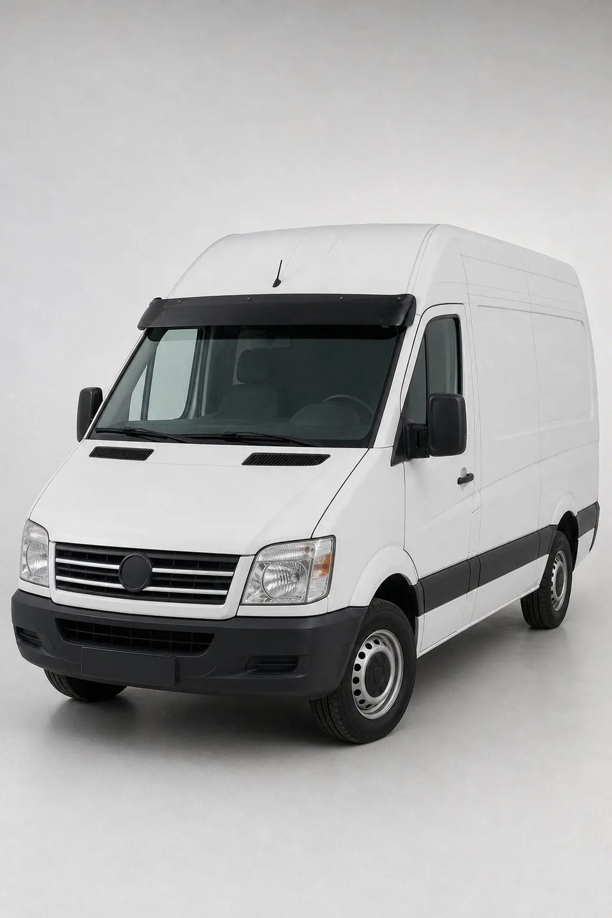 Volkswagen LT 2000-2006 Uyumlu Ön Cam Dış Güneşlik (Sunvisor) ABS Siyah (1)