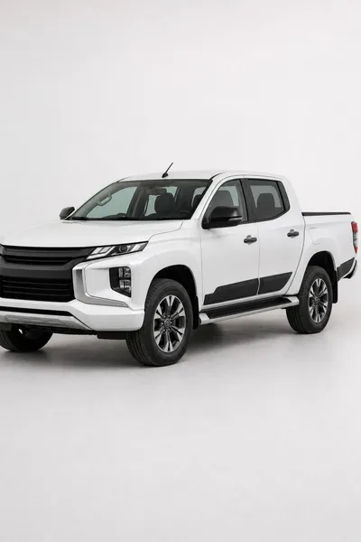 Mitsubishi L200 2019 ve Sonrası Uyumlu Yarasa Model Kapı Dodiği ABS Mat Siyah
