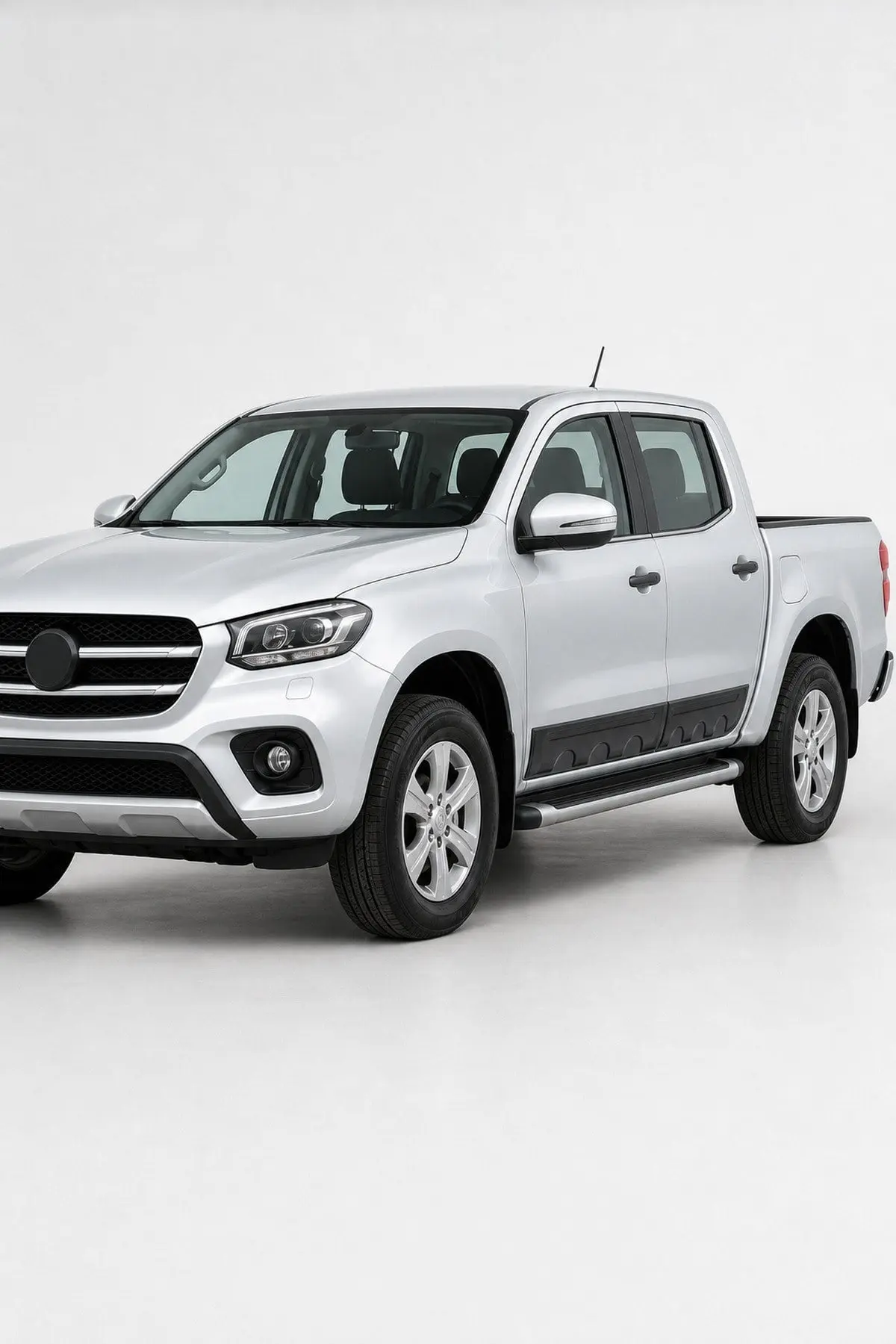 Mercedes-Benz X-Class 2017 ve Sonrası Uyumlu Kapı Dodik Seti 4 Parça ABS Mat Siyah (1)