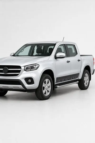 Mercedes-Benz X-Class 2017 ve Sonrası Uyumlu Kapı Dodik Seti 4 Parça ABS Mat Siyah