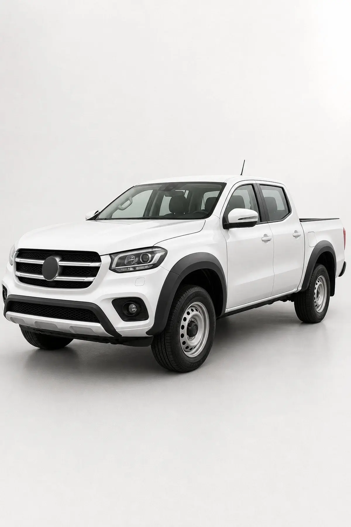 Mercedes-Benz X-Class 2017 ve Sonrası Uyumlu Çamurluk Dodik Seti 4 Parça ABS Mat Siyah (1)