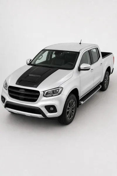 Mercedes-Benz X-Class 2017 ve Sonrası Uyumlu Ön Kaput Scoop 1 Parça ABS Mat Siyah