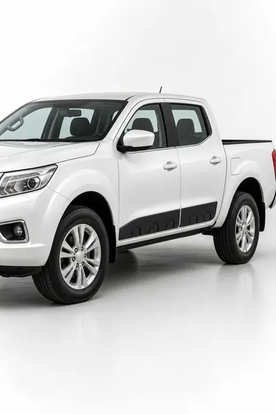 Nissan Navara 2015 ve Sonrası King Cab (Jumbo Kabin) Uyumlu Kapı Dodik Seti 4 Parça ABS Mat Siyah