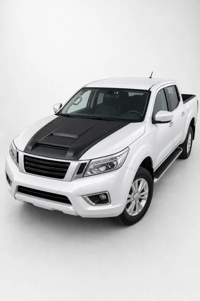 Nissan Navara 2015 ve Sonrası Uyumlu Ön Kaput Scoop 1 Parça ABS Mat Siyah