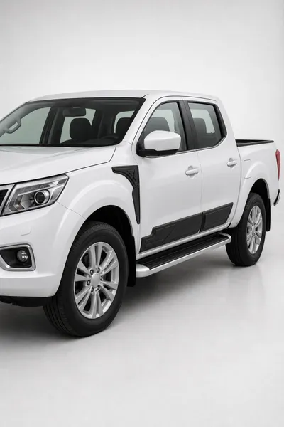 Nissan Navara 2016 ve Sonrası Uyumlu Yarasa Model Kapı Dodiği ABS Mat Siyah