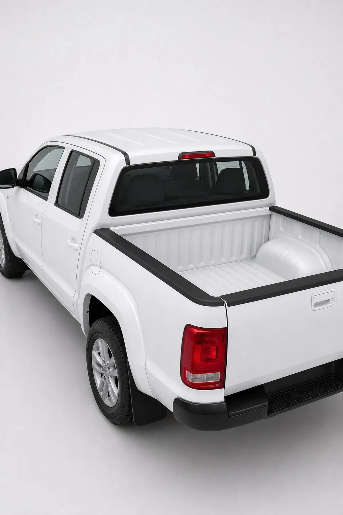 Volkswagen Amarok 2012-2018 Uyumlu Kasa Kenar Koruması 3 Parça ABS Mat Siyah (1)