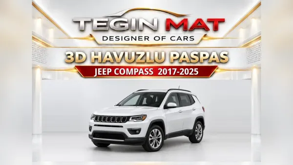 Jeep Compass Paspas ve Aksesuar: 2017-2025 ve 2026 Yeni Kasa