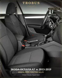 Füme Gövde Siyah Deri
