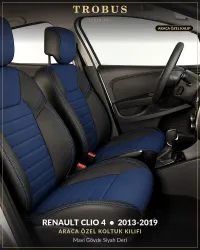 Mavi Gövde Siyah Deri