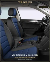 Mavi Gövde Siyah Deri