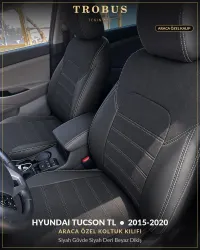 Siyah Gövde Siyah Deri Beyaz Dikiş