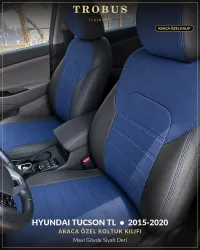 Mavi Gövde Siyah Deri