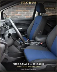 Mavi Gövde Siyah Deri