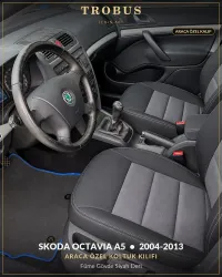 Füme Gövde Siyah Deri