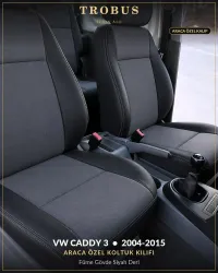 Füme Gövde Siyah Deri
