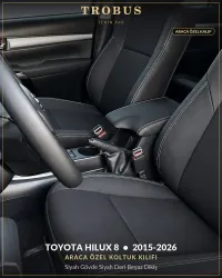 Siyah Gövde Siyah Deri Beyaz Dikiş