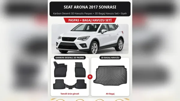 Seat Arona Paspas ve Bagaj Havuzu: Alt ve Üst Bagaj Farkıyla
