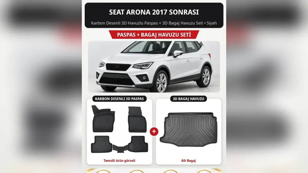 Seat Arona Paspas ve Bagaj Havuzu: Alt ve Üst Bagaj Farkıyla