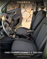 Füme Gövde Siyah Deri