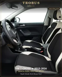 Siyah Gövde Kırık Beyaz Deri