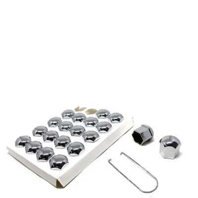 Sökme Aparatlı Bijon Kapağı Krom 19 mm 20 Adet