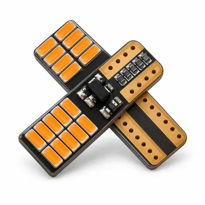 Park Ampulü T10 Canbuslu 24 Ledli 2'li Set Turuncu
