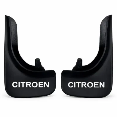 Citroen Yazılı Çamurluk Paçalığı Tozluk 2'li Siyah