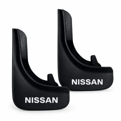 Nissan Yazılı Çamurluk Paçalığı Tozluk 2'li Siyah