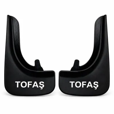 Tofaş Logolu Oto Çamurluk Paçalık Tozluk 2'li Siyah