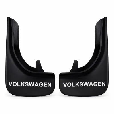 Volkswagen Yazılı Çamurluk Paçalığı Tozluk Tipi Oto İçin 2'li Siyah