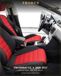Kırmızı Gövde Siyah Deri