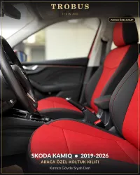 Kırmızı Gövde Siyah Deri