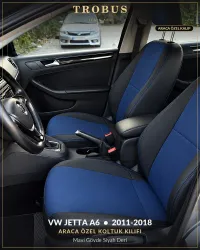 Mavi Gövde Siyah Deri
